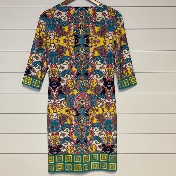 Tracy Negoshian Bollywood Pink Emily Shift Dress - Picture 6 of 10